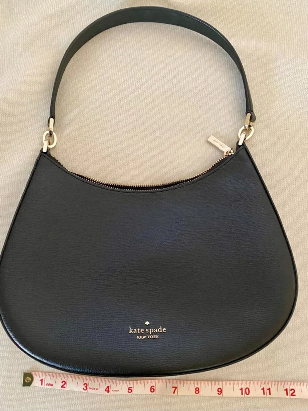 NEW Kate Spade Kristi Black Shoulder Bag with original brown dust bag
